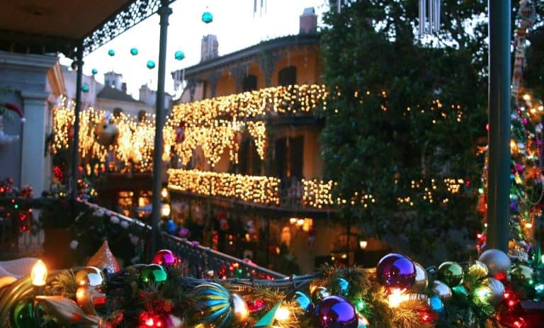 Disneyland at Christmas