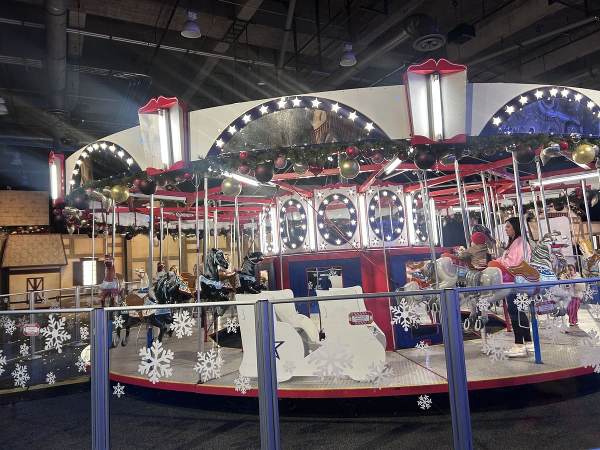 Carousel at ICE! Gaylord Texan