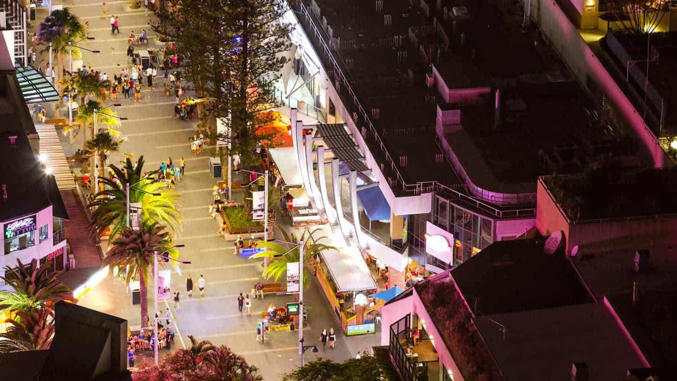 Cavill Avenue Pedestrian Mall