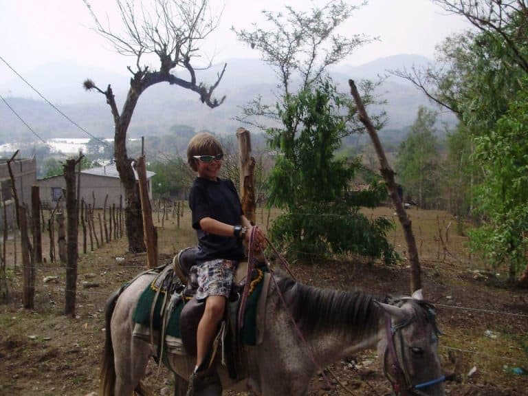 Copan Honduras horseback riding