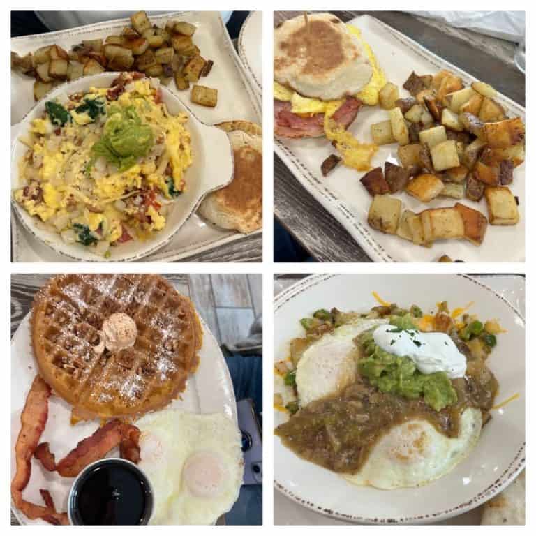 Flipped breakfast restaurant in Odessa, Texas