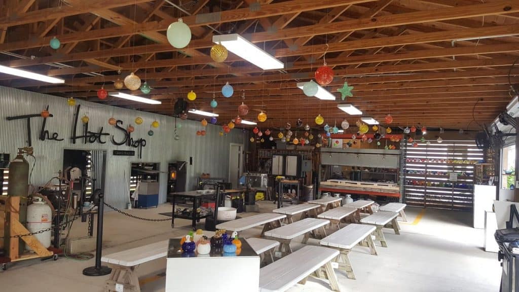 Glassblowing Studio at Coastal Arts Center