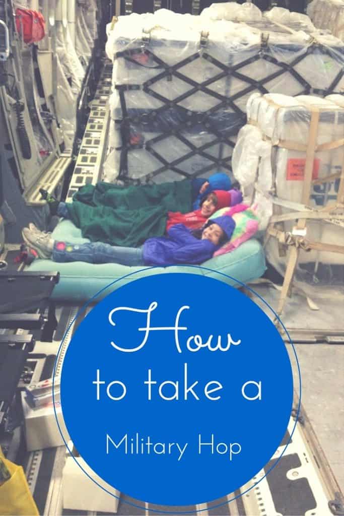 Learn how to take a military hop and fly for free.