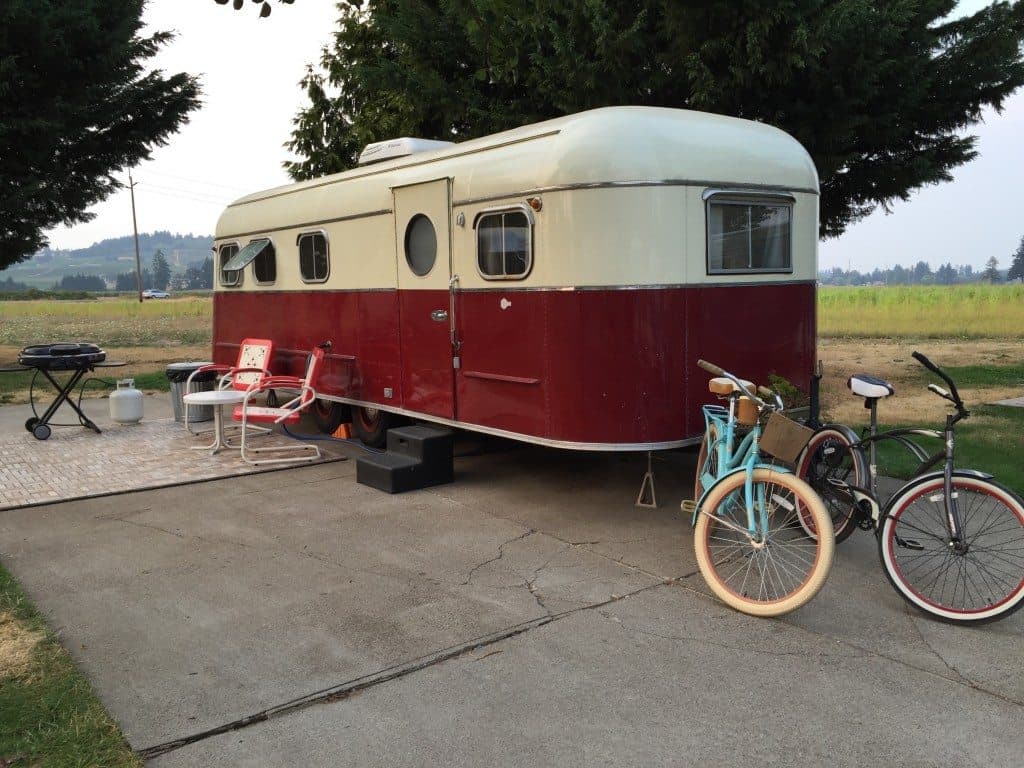 Vintage Trailer Resort in Oregon's Wine Country