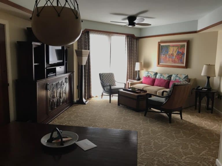 One bedroom suite at Aulani