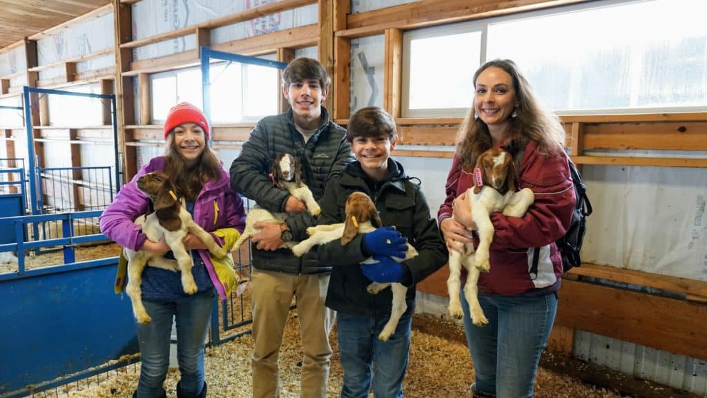 Kidding Experience at Silvies