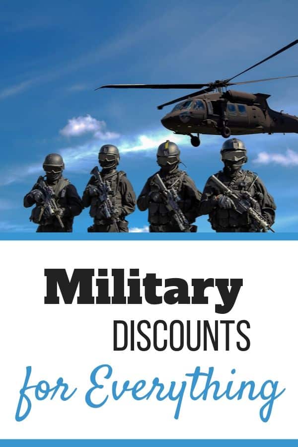 Military Discounts on Everything