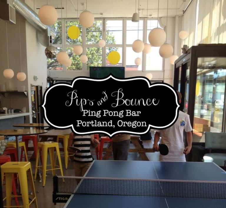 Pips & Bounce Ping Pong Bar