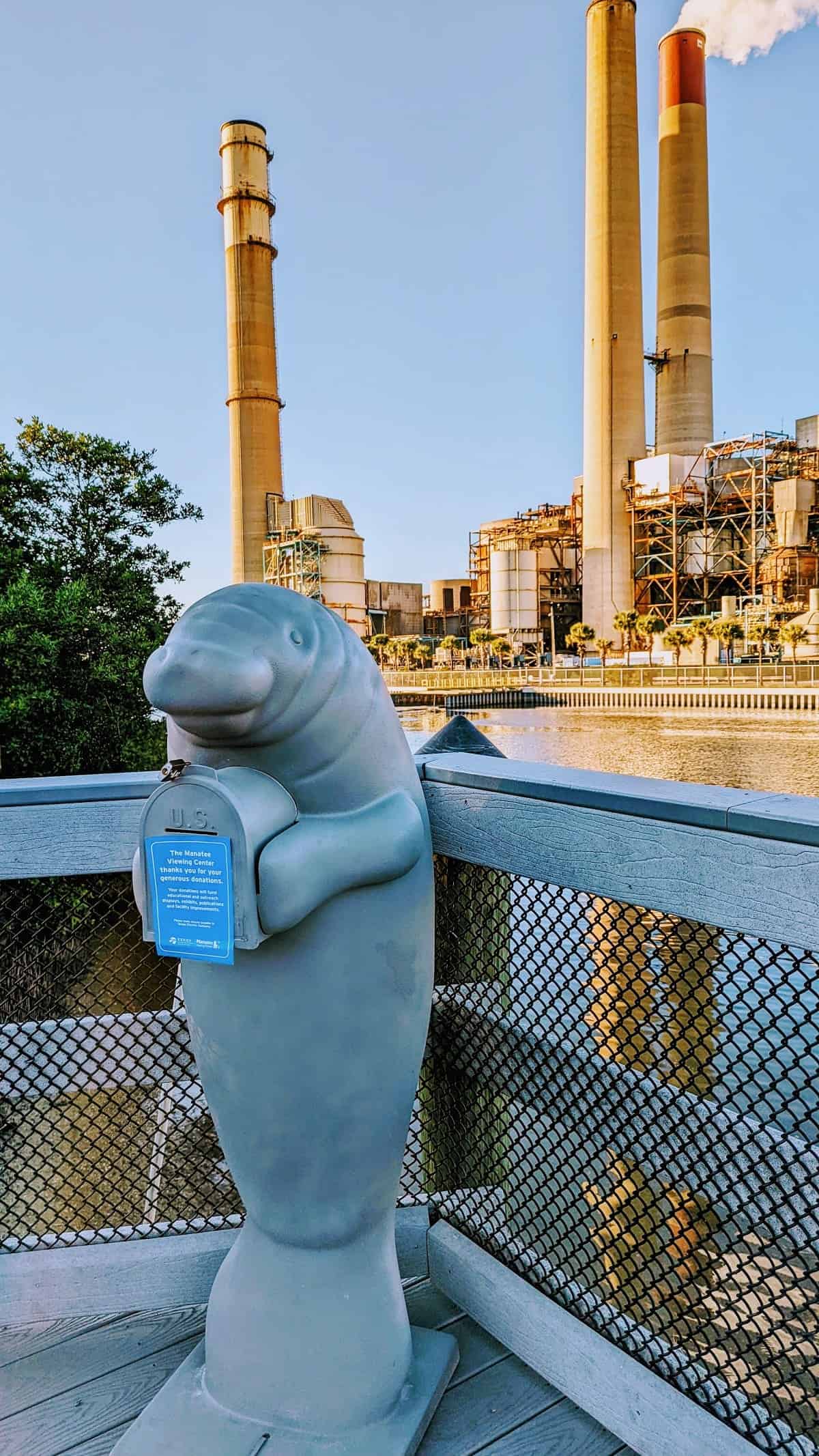 Tampa Electric manatee sanctuary
