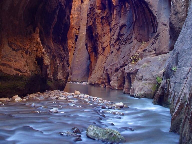 The Narrows in Zion National Park