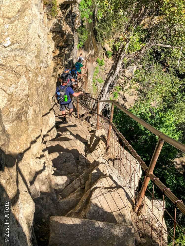 Vernal-Falls-Rickety-Steps-Down