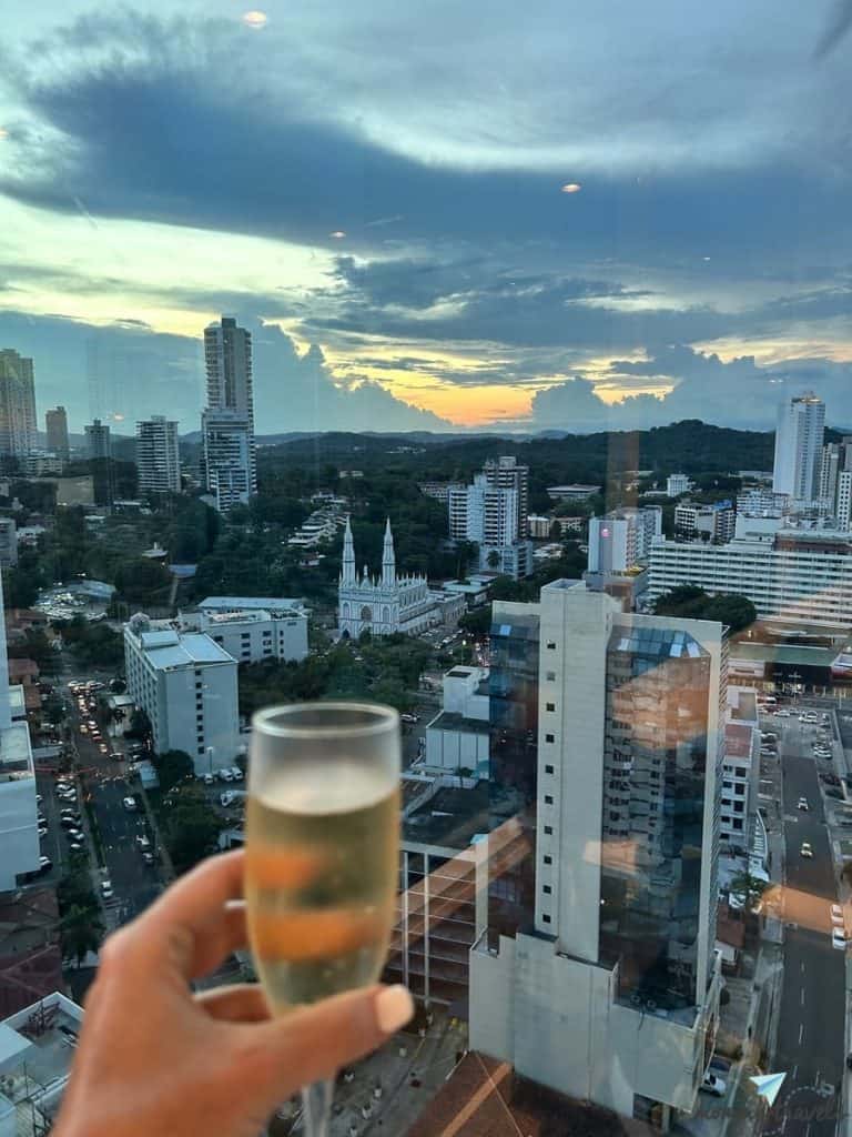 Bristol Panama 16 View from the spa at Bristol Panama