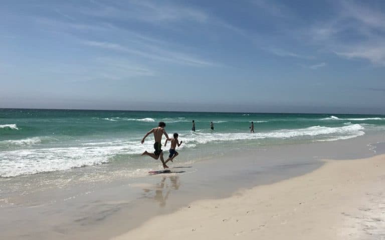 White beaches in Panama City Beach