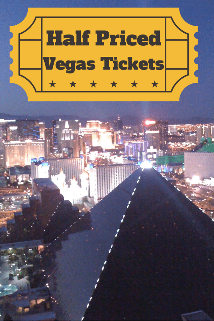 Get half off tickets in las vegas